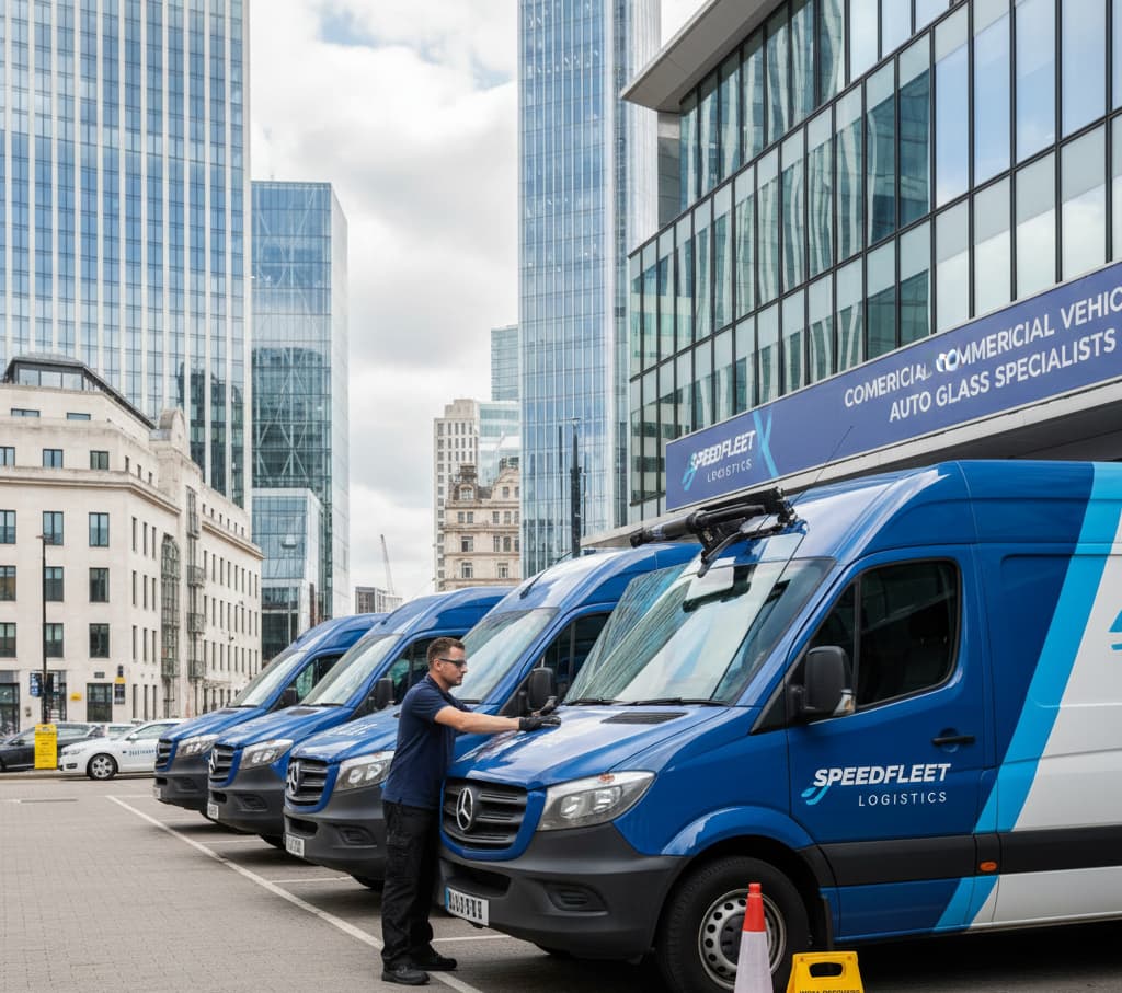 Commercial Vehicle Windscreen Replacement City of London – Mobile & Fleet Auto Glass